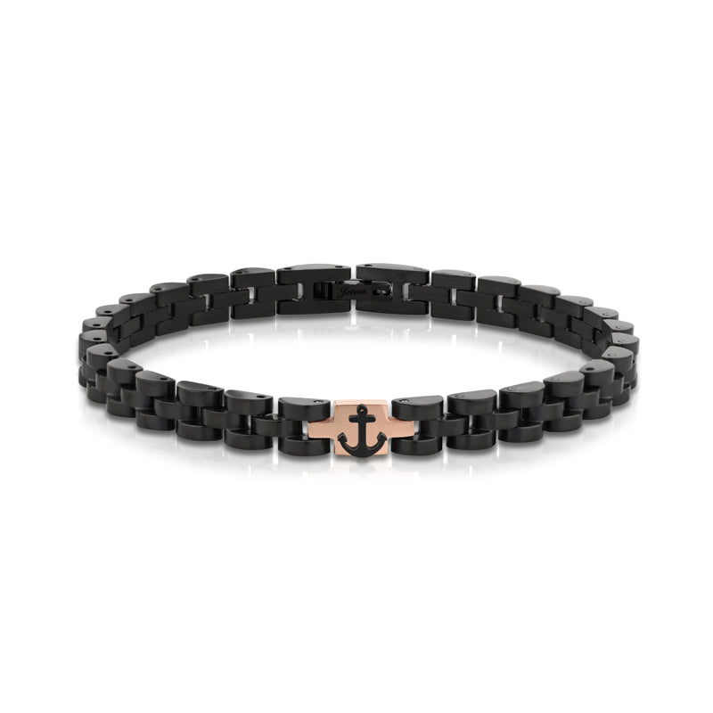 צמיד חוליות עם עוגן לגבר JBM1003 JETEM