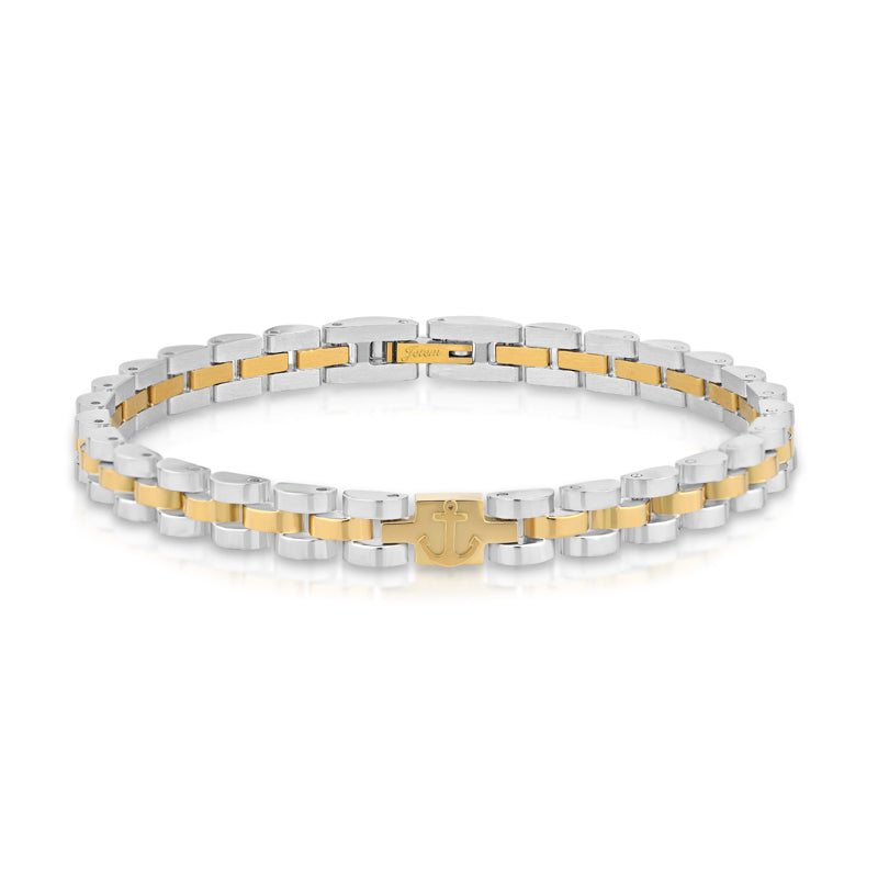 צמיד חוליות עם עוגן לגבר JBM1003 JETEM