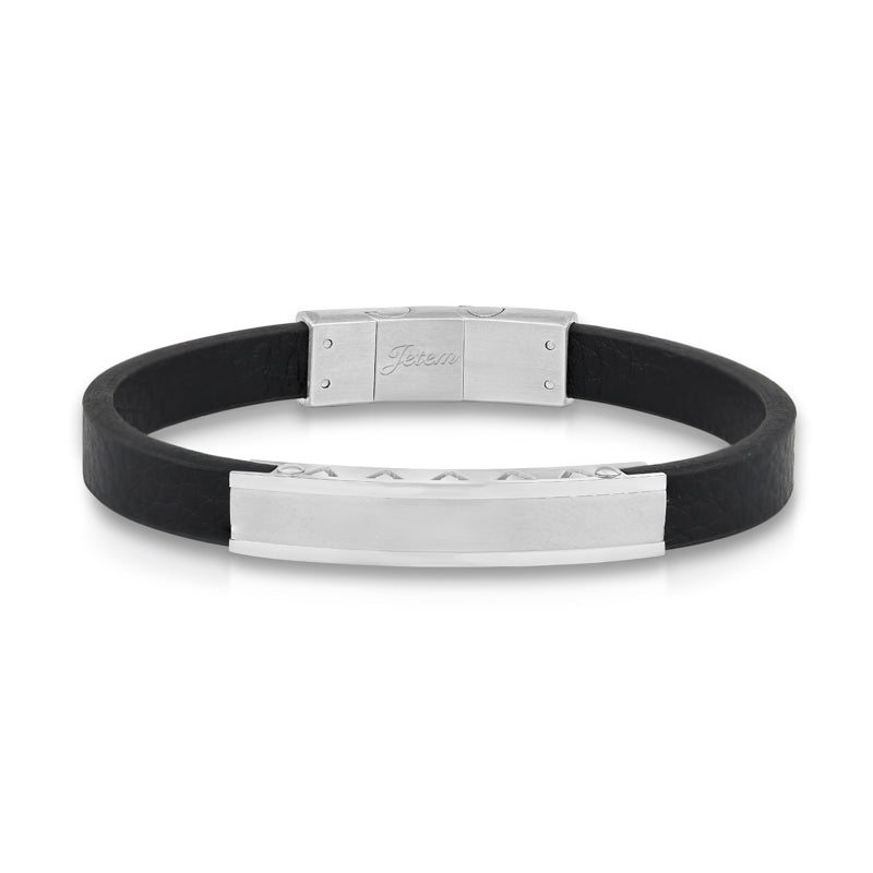 צמיד  עור לגבר   "LIAM"