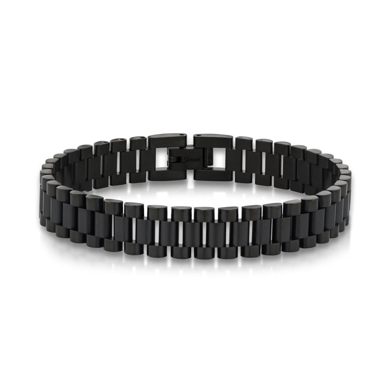 צמיד סטיל חוליות דק לגבר JBM1001 JETEM