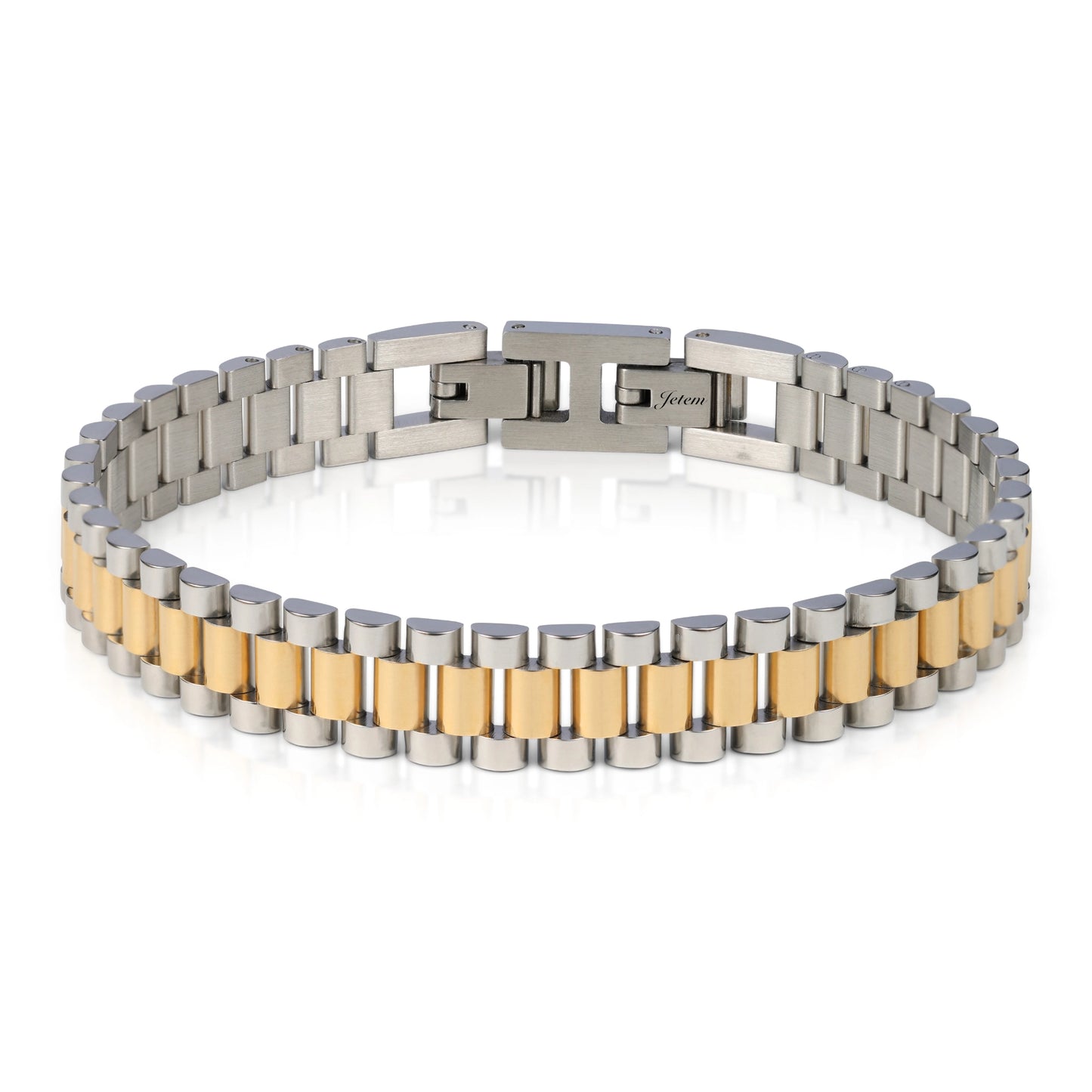 צמיד סטיל חוליות דק לגבר JBM1001 JETEM