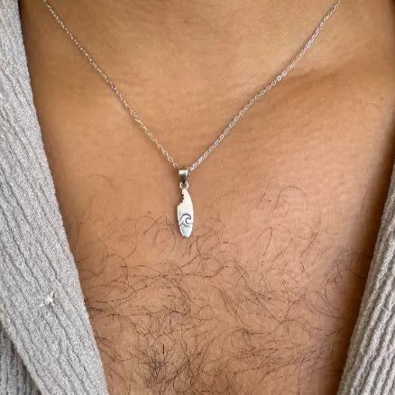 שרשרת כסף גלשן נשוך