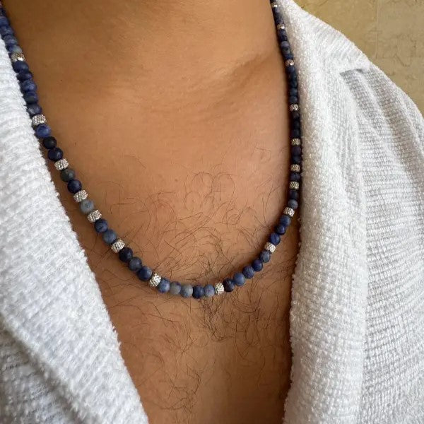 שרשרת לגבר חרוזים