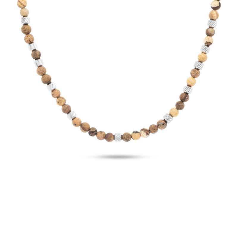 שרשרת לגבר חרוזים